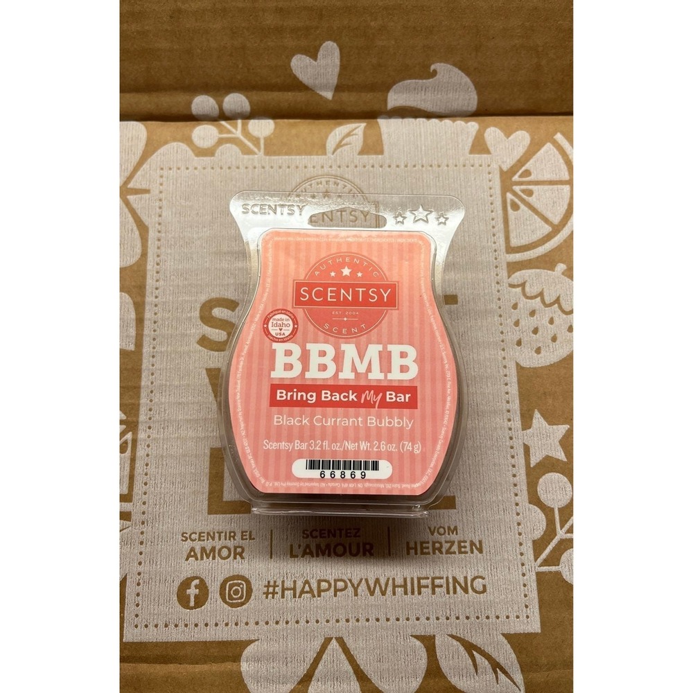 Scentsy Wax Bars x2 - Black Currant Bubbly